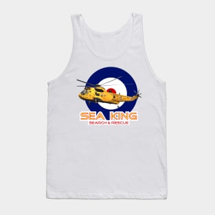 Westland Sea King Search and rescue helicopter in RAF roundel, Tank Top